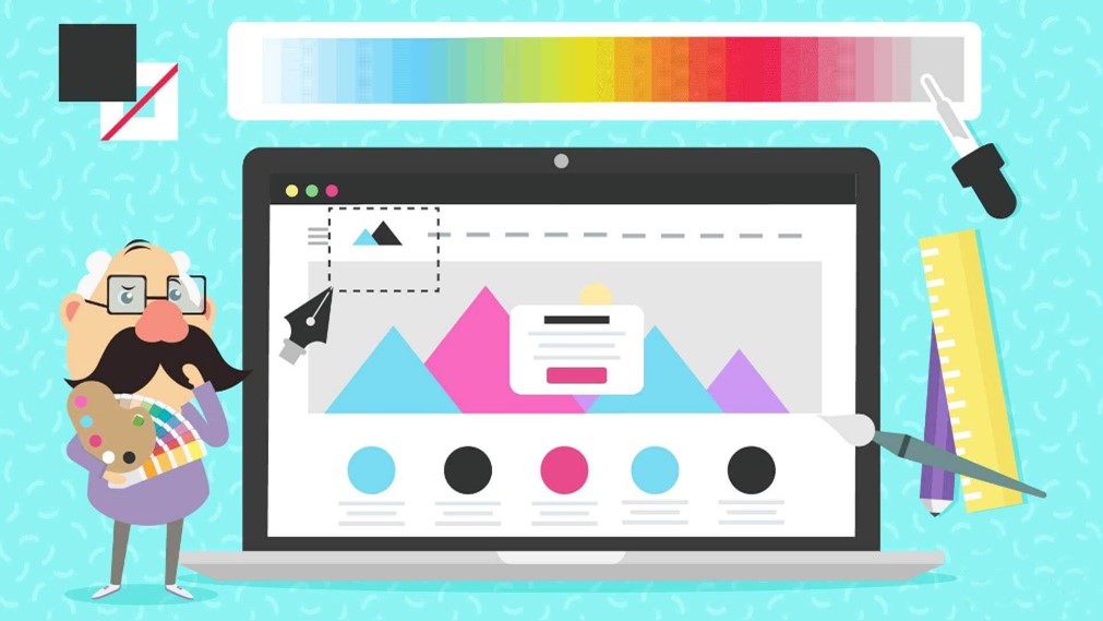 تاثیر رنگ ها در طراحی سایت برای افزایش انگیزه خرید کاربران