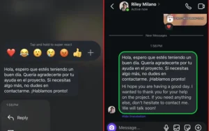 ترجمه خودکار پیام های دایرکت اینستاگرام