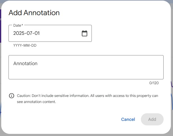حاشیه نویسی در گوگل سرچ کنسول (annotation)