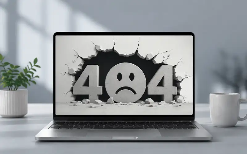 تفاوت خطای 404 و 410 و تاثیر بر سئو و رفع آن